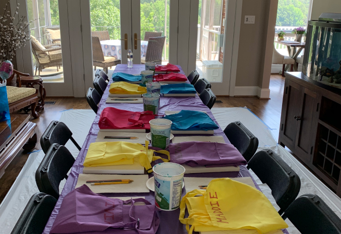 Living Room Painting Party