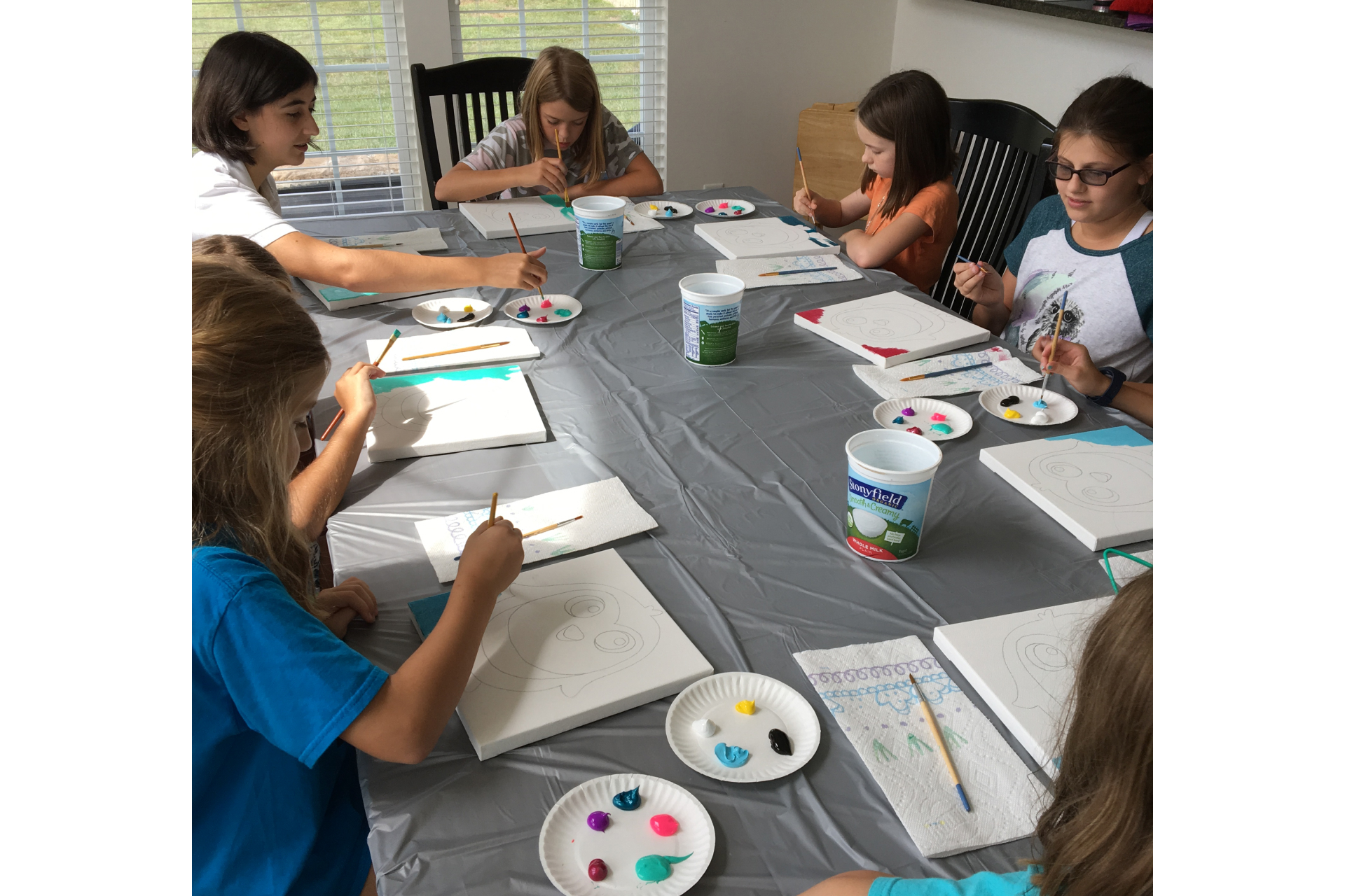 Kids Paint Birthday Party